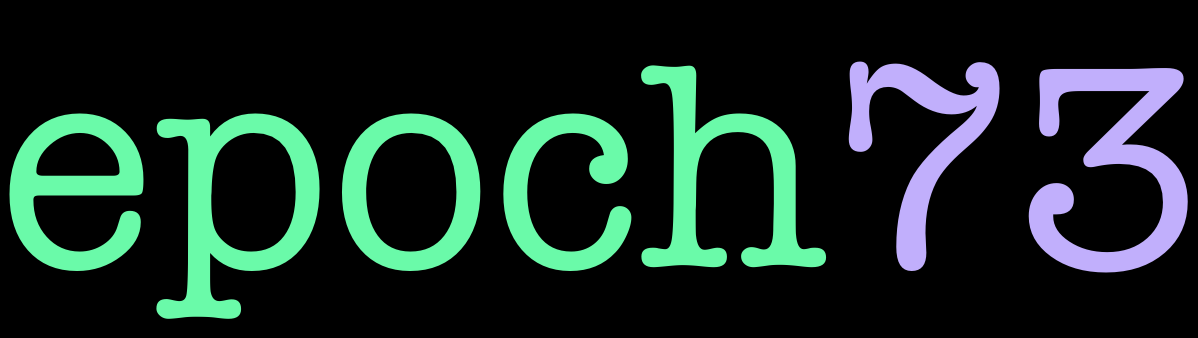 epoch73 logo